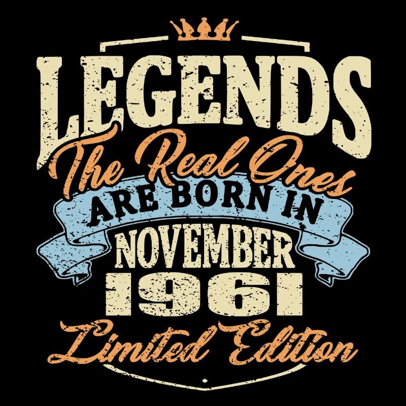 Echte Legenden werden im November 1961 geboren