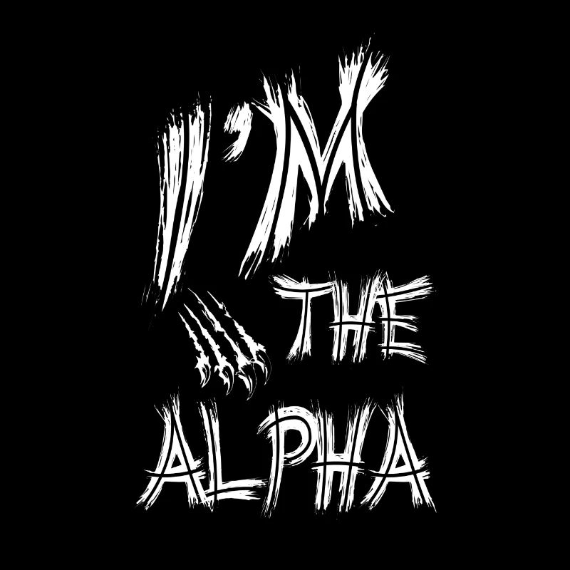 Wolf Wölfe - Ich bin der Alpha