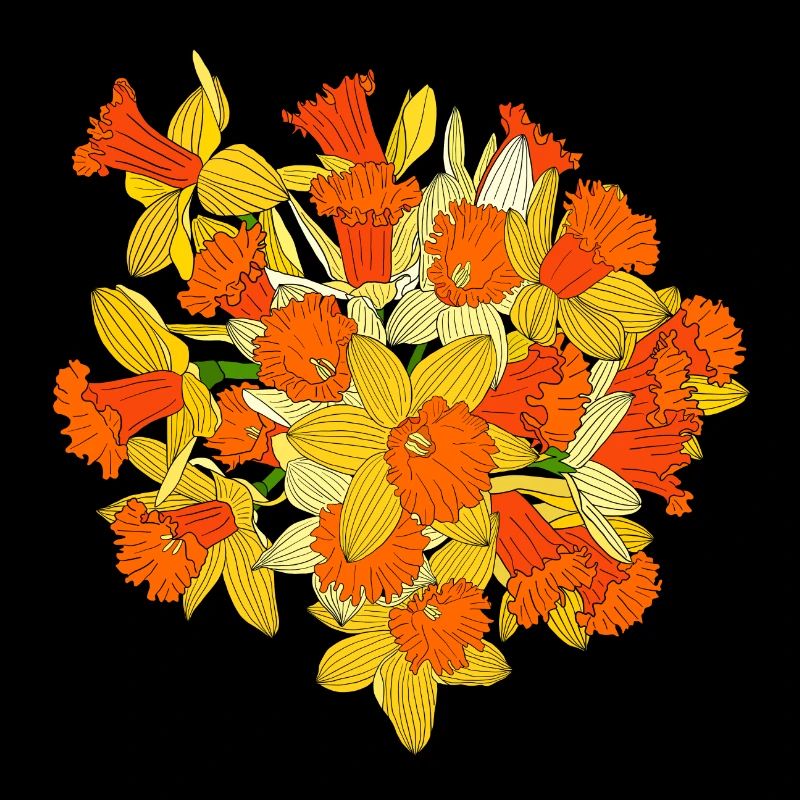 Daffodil Flower Bouquet