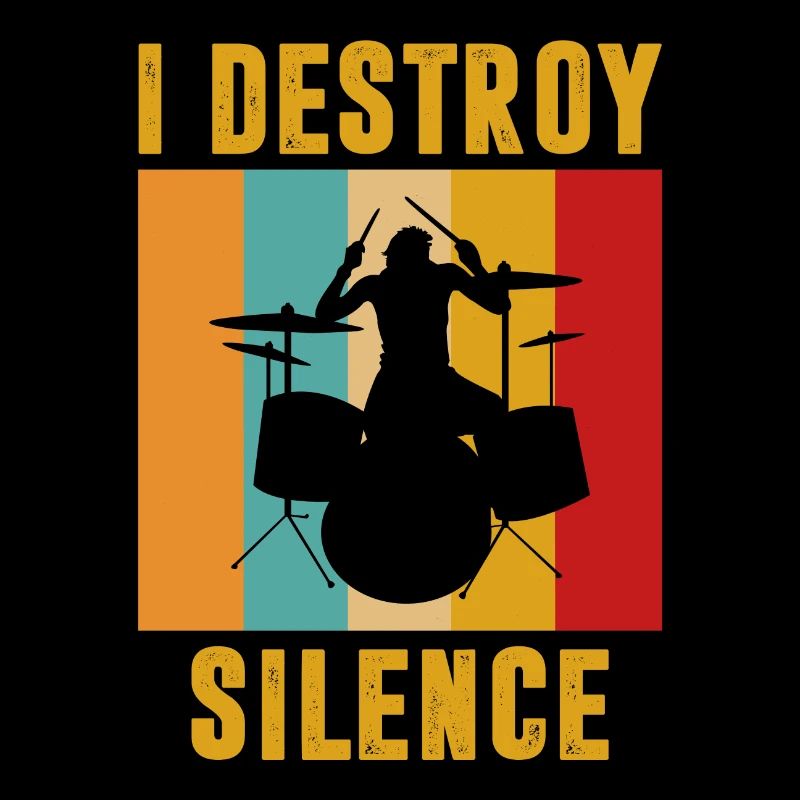 I destroy silence