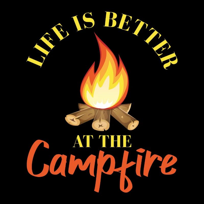 Tentes de camping feu de camp