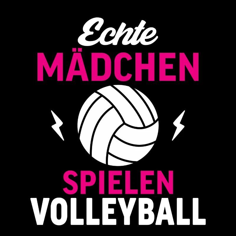 Echte Mädchen Spielen Volleyball