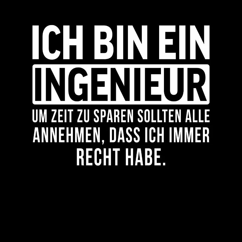 Ich bin ein Ingenieur