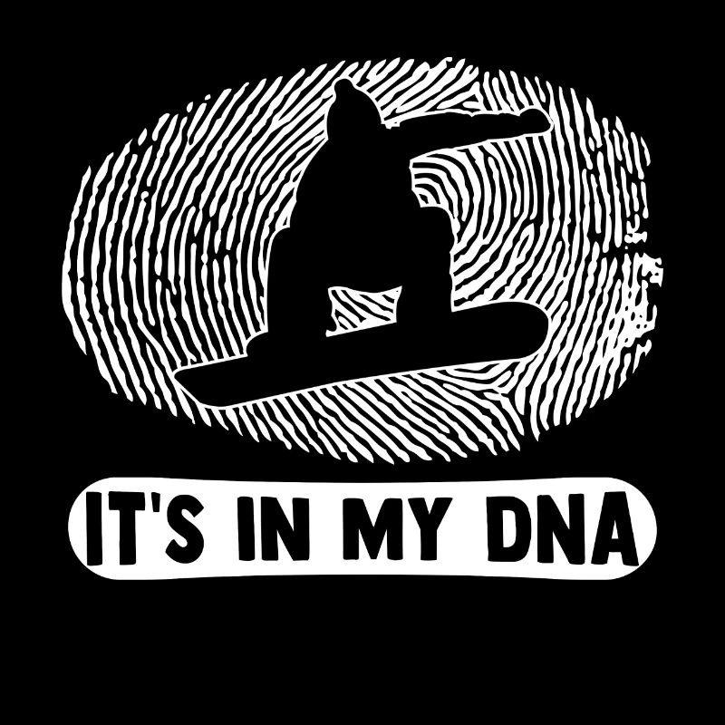snowboarding it's in my dna snowboad adn