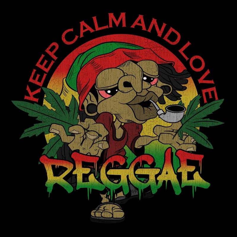 keep calm and love reggae