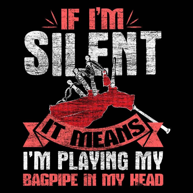 Dudelsack Sackpfeife Musiker Geschenkidee