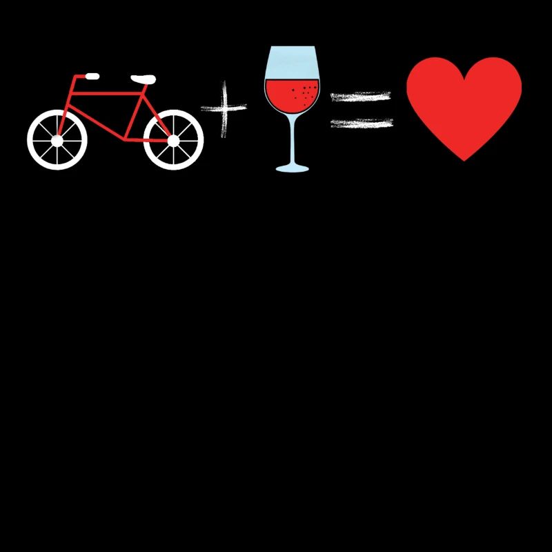VÉLO ET LE VIN EST LE MEILLEUR ALCOOL DE DEUX ROUES
