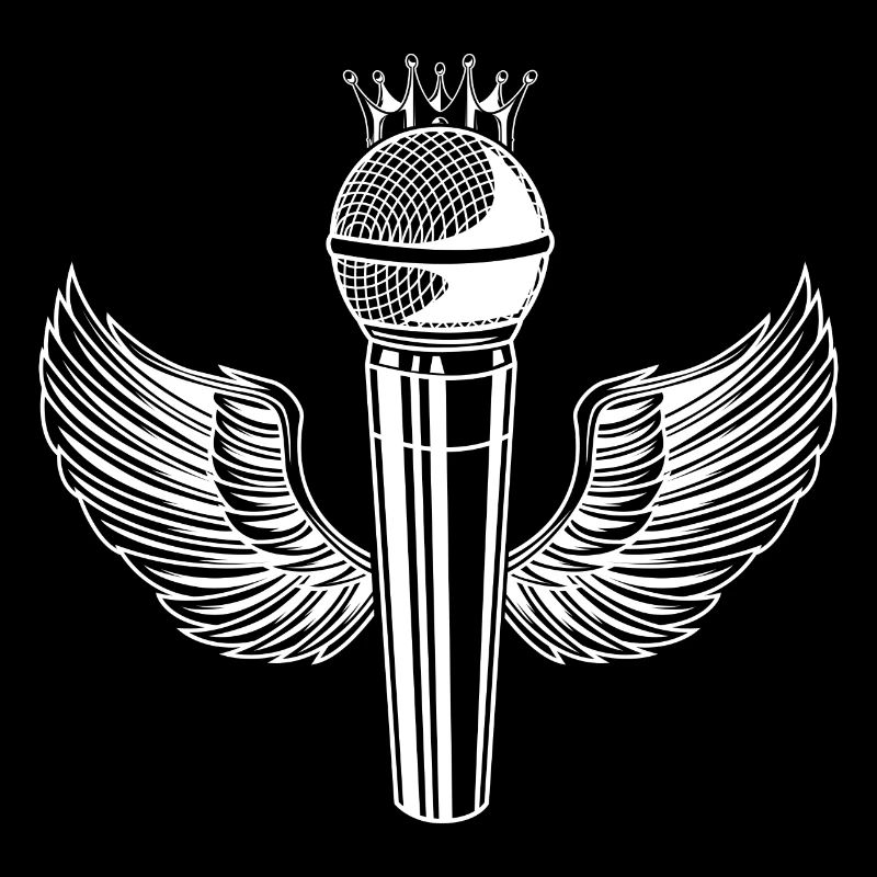 Icône de musicien de piano à queue de musique micro