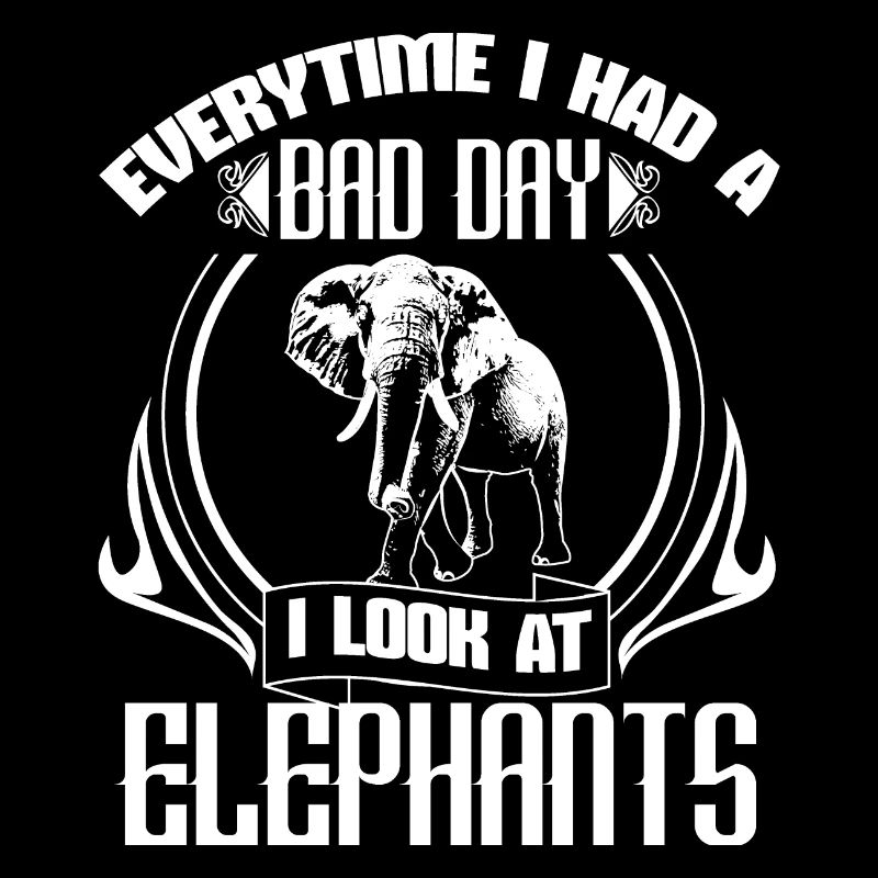 Elefant Savanne Tier Geschenkidee