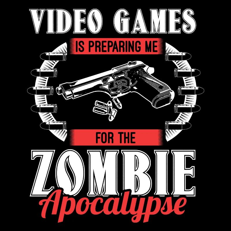 Zombie Apokalypse Waffen Horror Geschenkidee