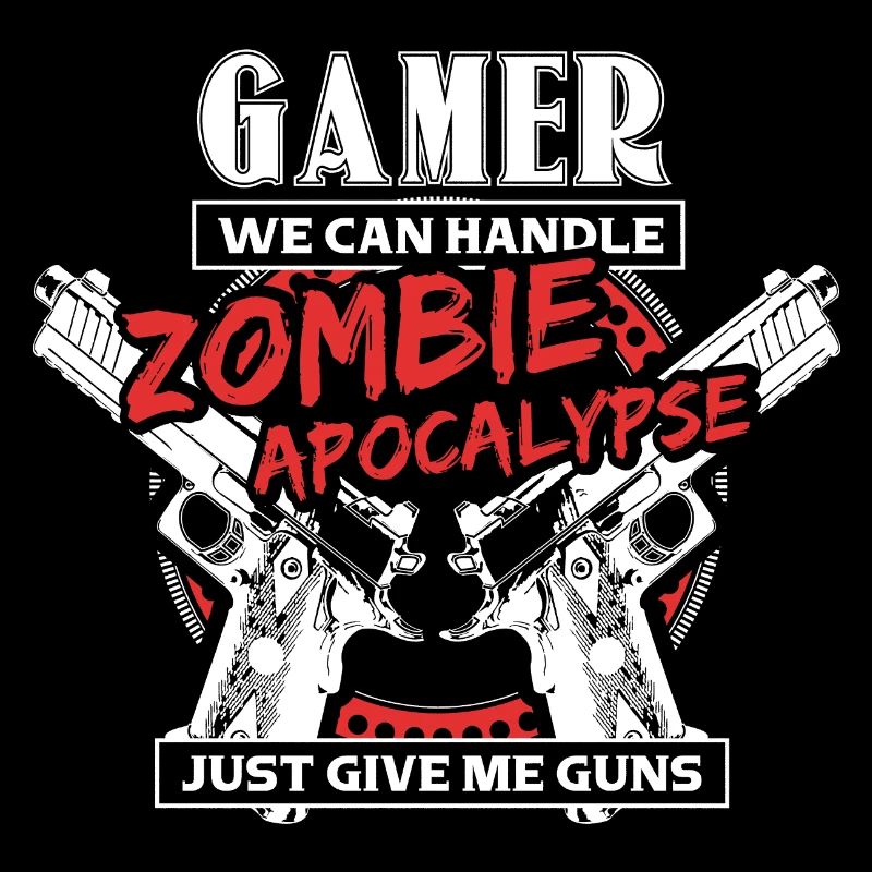 Zombie Apokalypse Gaming Halloween Geschenkidee