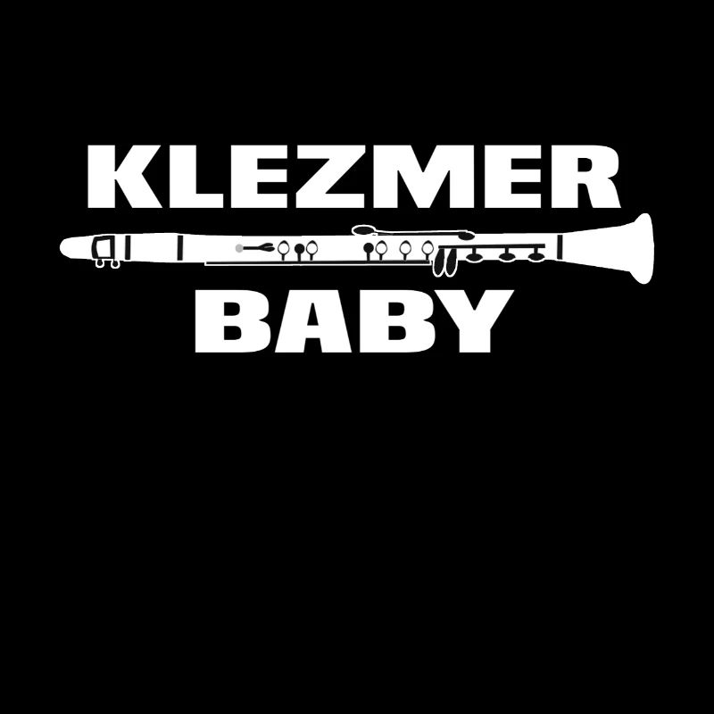 Klezmer bébé avec clarinette