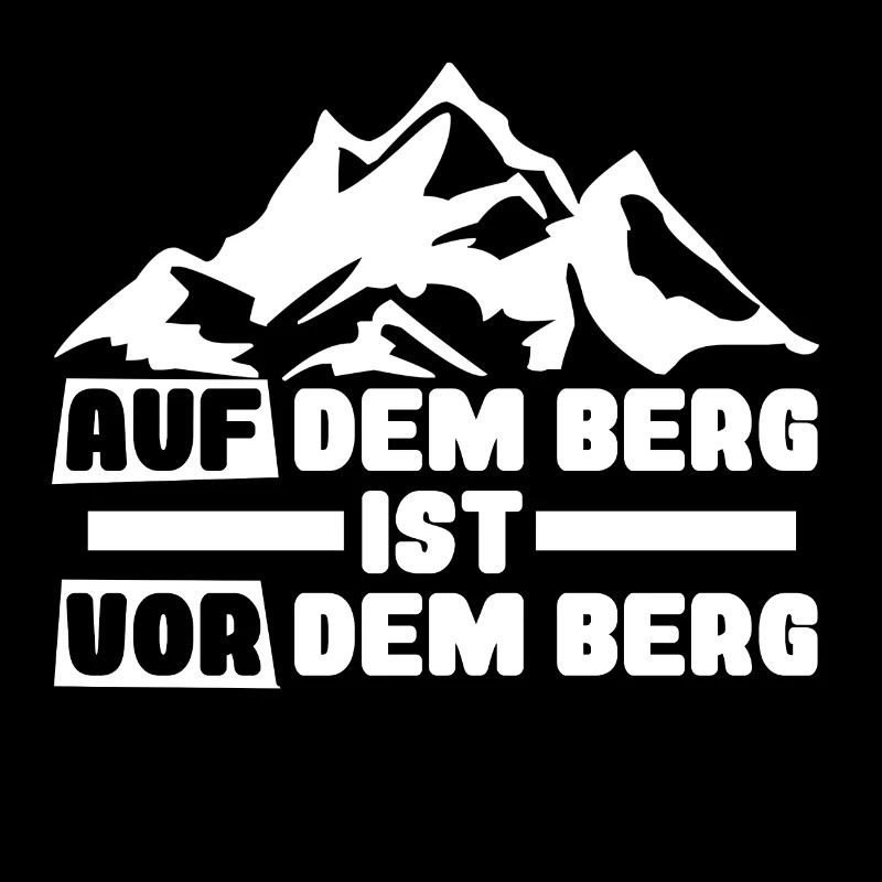 wanderer und Bergsteiger Spruch