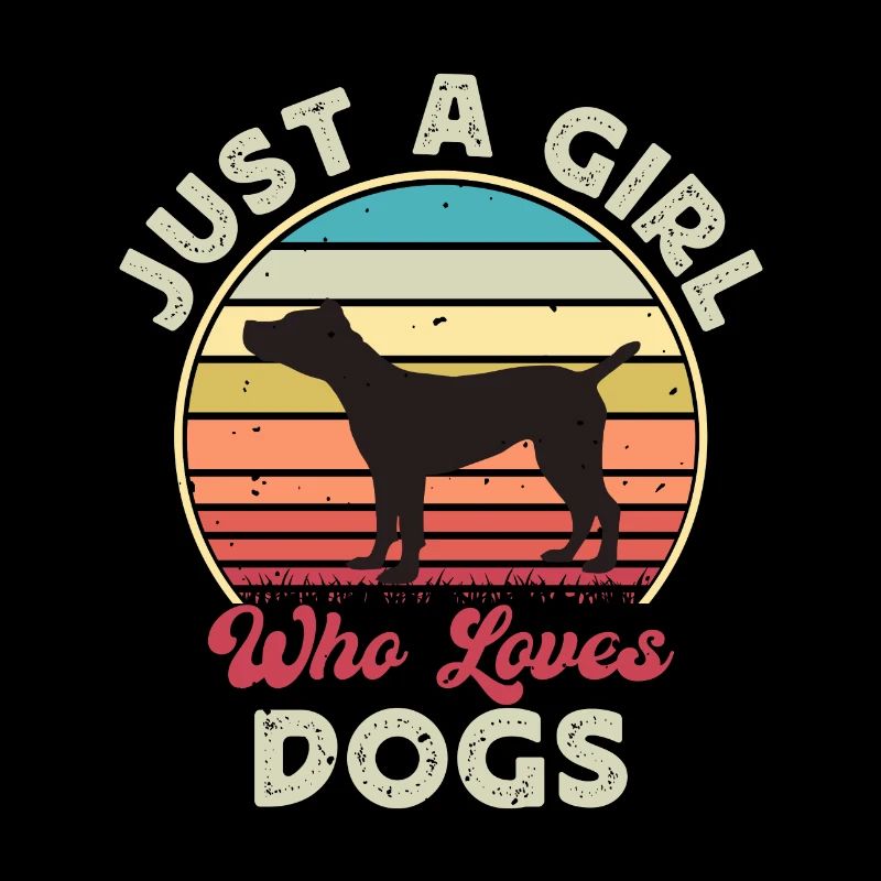 Cane Corso Dog Lover Silhouette Vintage Sunset