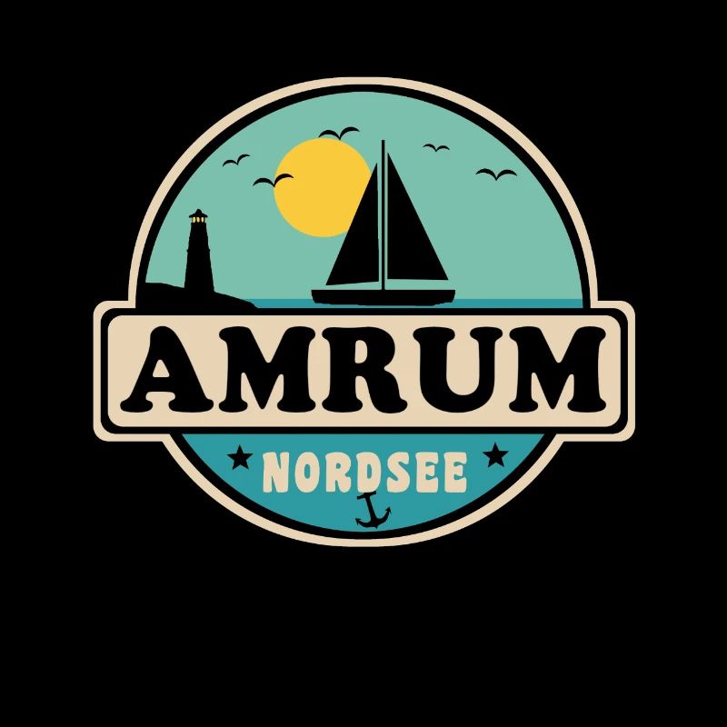 Ostsee Segelboot Leuchtturm Amrum