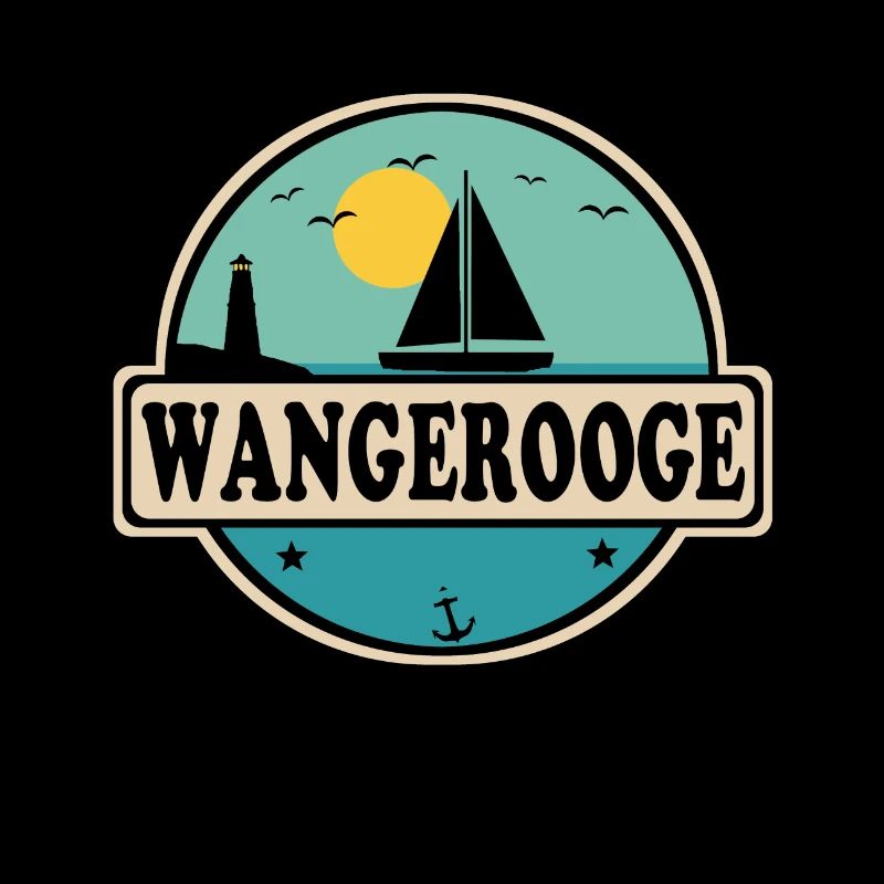 Ostsee Segelboot Leuchtturm Wangerooge