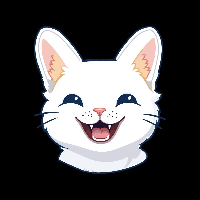 Illustration d’aquarelle de bande dessinée de chat égéen