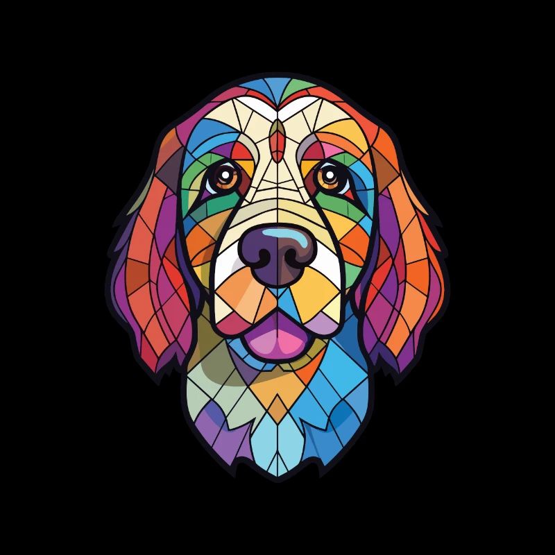 Cao De Castro Laboreiro Hunderasse Aquarellglas