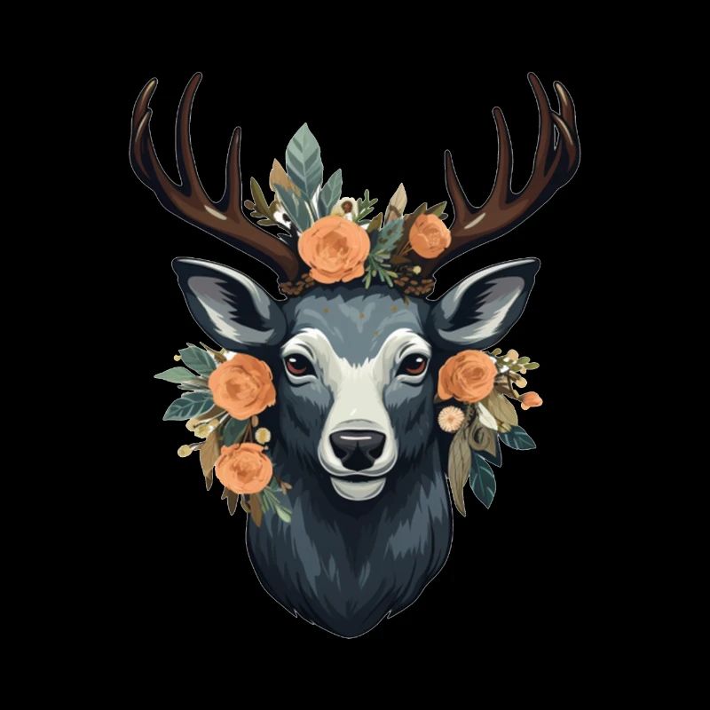 Hirsch Blumen