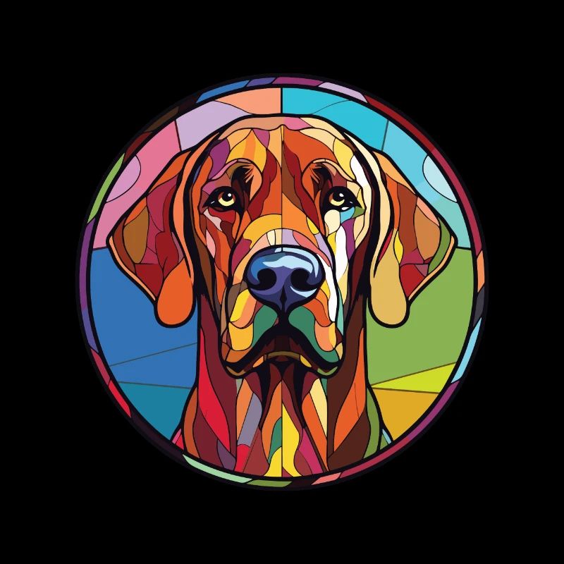 Illustration à l’aquarelle de race de chien Brasileiro