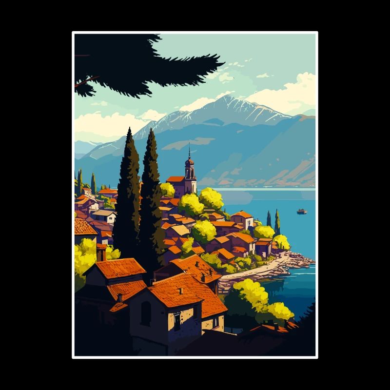 Église du lac de l’île d’Ohrid de Saint-Jean-de-Macédoine