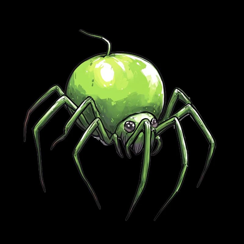 Apfelspinne Apfel Spinne