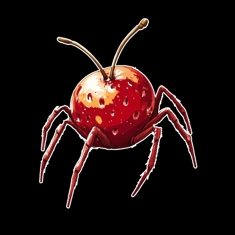 Kirschspinne Kirsche Spinne