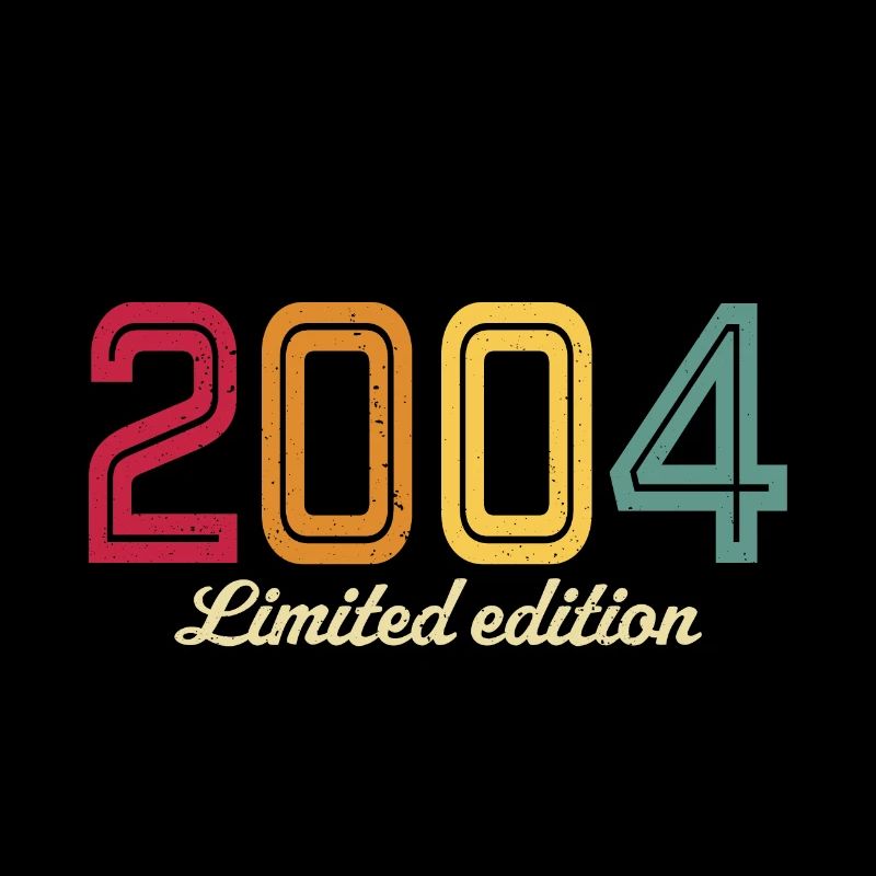 édition limitée 2004 rétro 2004