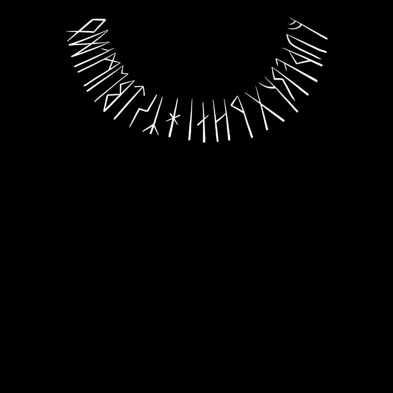 Collier runes Vikings Futhark