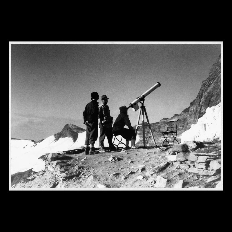 Three men and a telescope