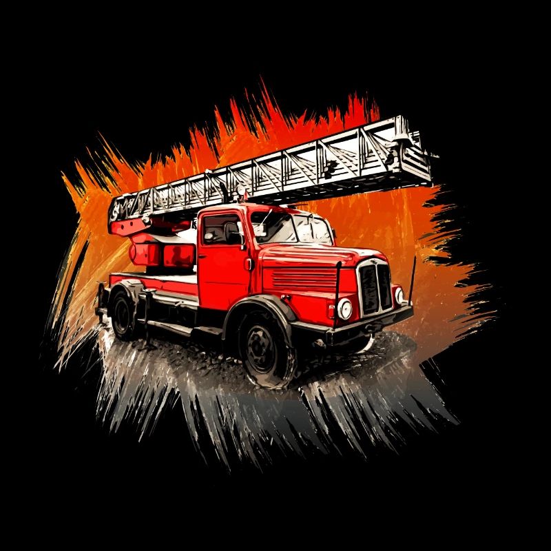 IFA S 4000 1 mit Drehleiter