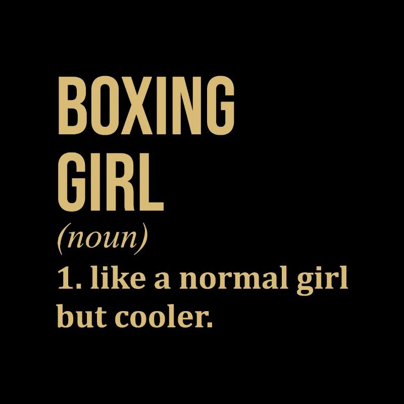 Boxe fille citation drôle