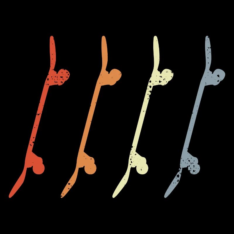 Skateboards Look Rétro