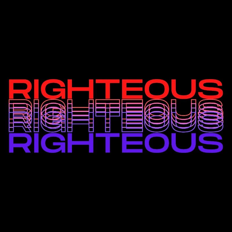 Vivid Righteousness Mesmerising Design