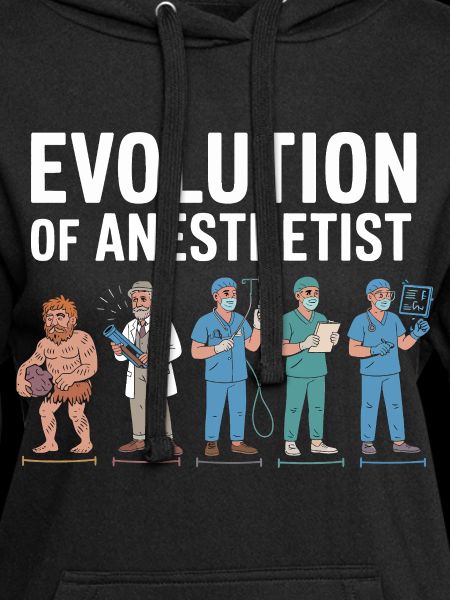 Evolution of Anaesthesiologists Illustration