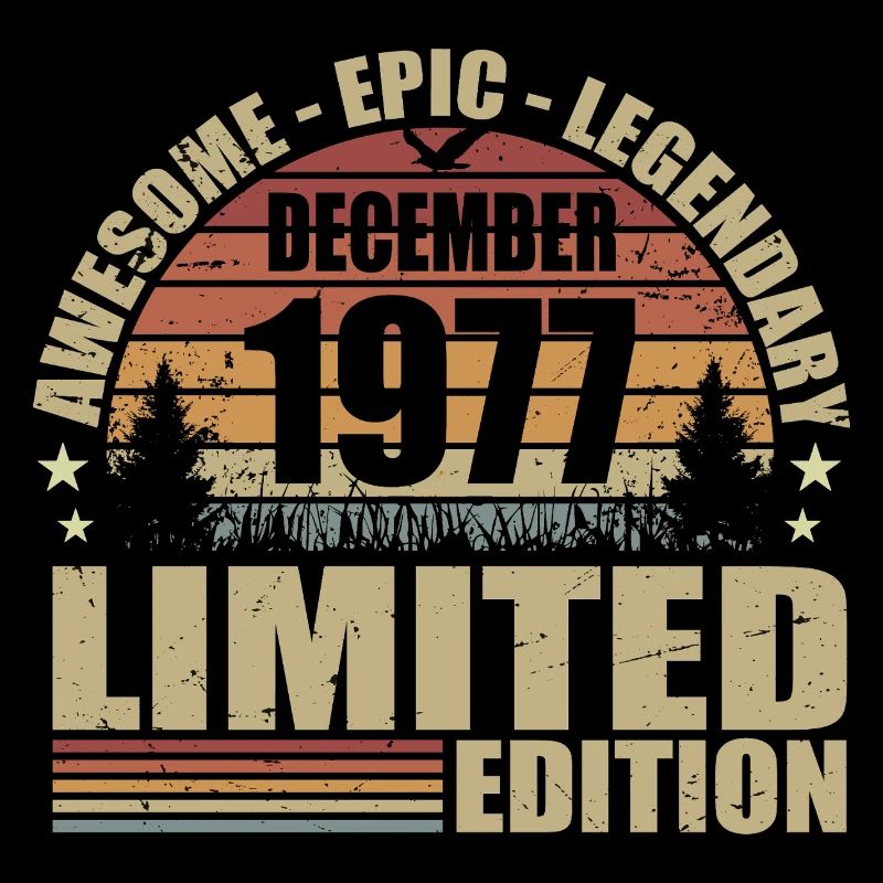 Décembre 1977 - Édition Limitée Décembre 1977