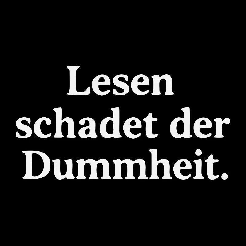 Reading harms stupidity