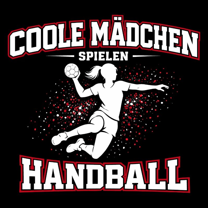 Handball Mädchen Spruch Geschenk