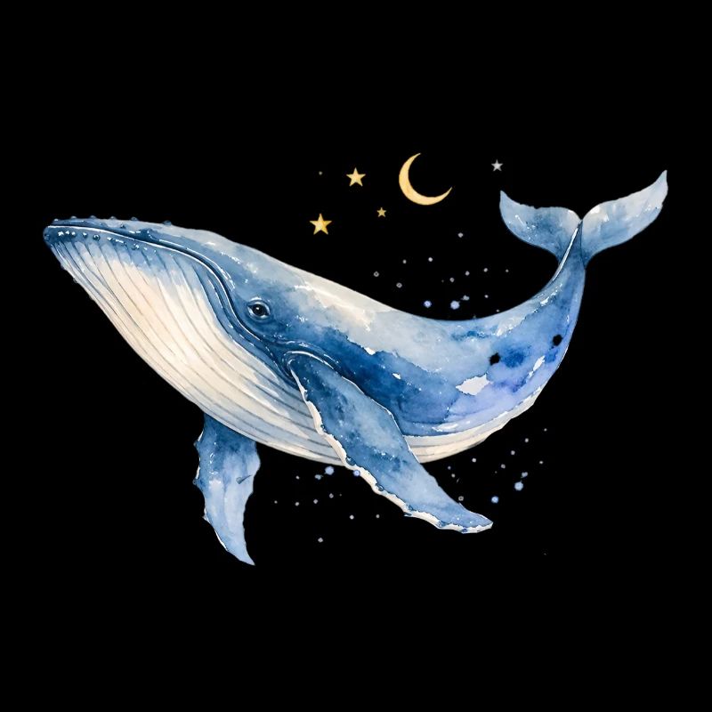Wal Aquarell by MEERchandise