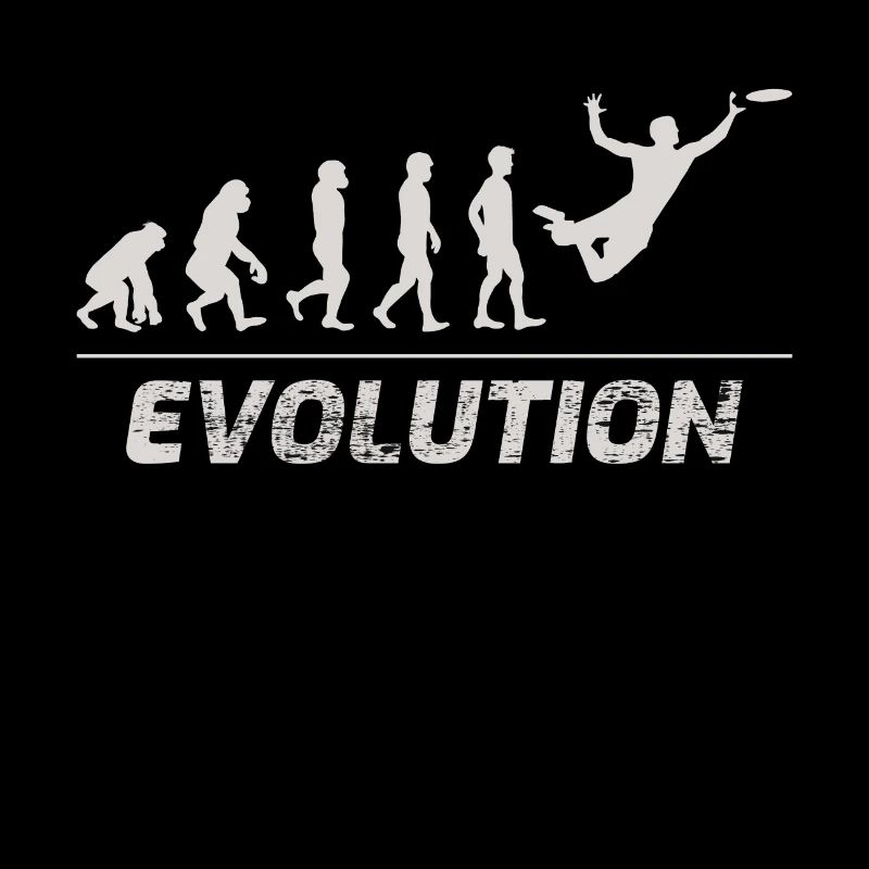 Cadeau drôle de sport de disque d'évolution ultime de Frisbee