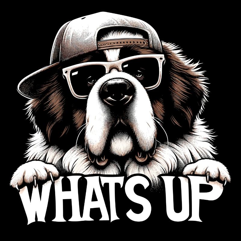 Chien Saint-Bernard Quoi de neuf cadeau