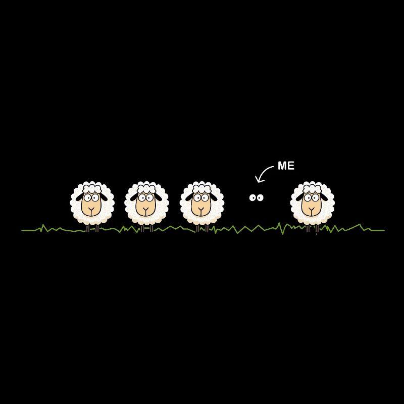 Mouton noir – Illustration