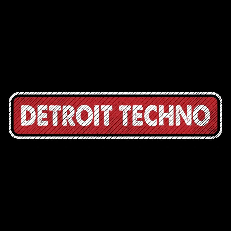 Logo rétro techno de Détroit