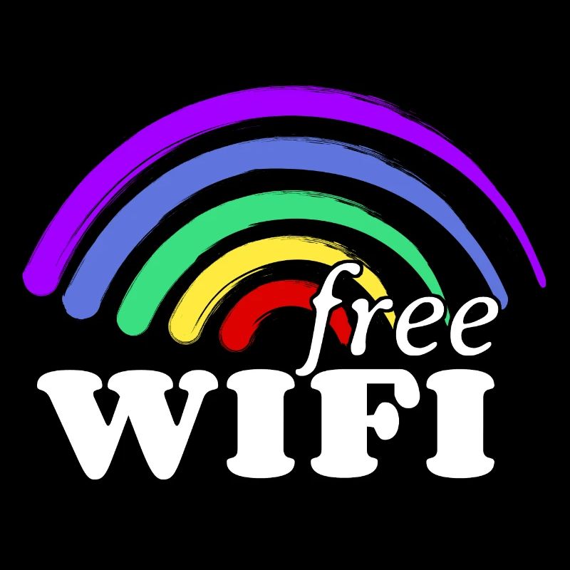 Arc-en-ciel gratuit WiFi - Free Rainbow WiFi