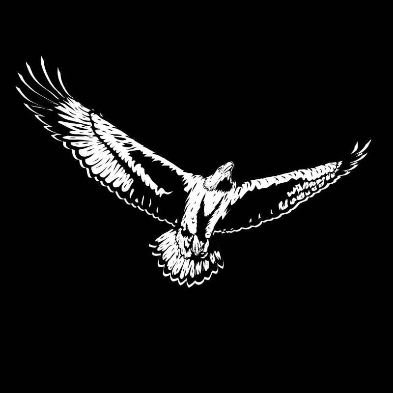 Flying eagle
