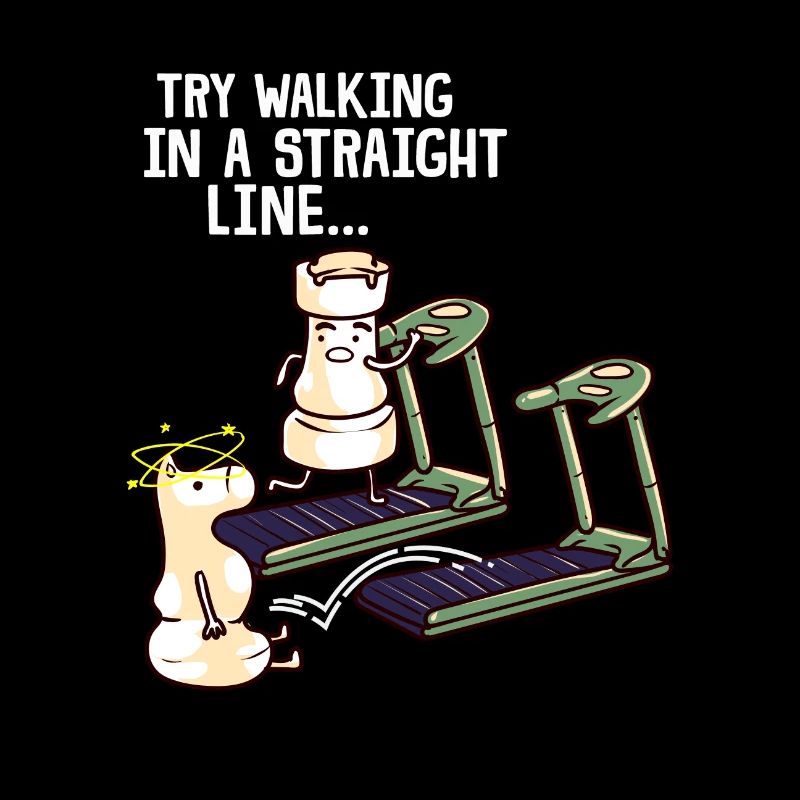 Straight Line Chess Tower Springer Threadmill