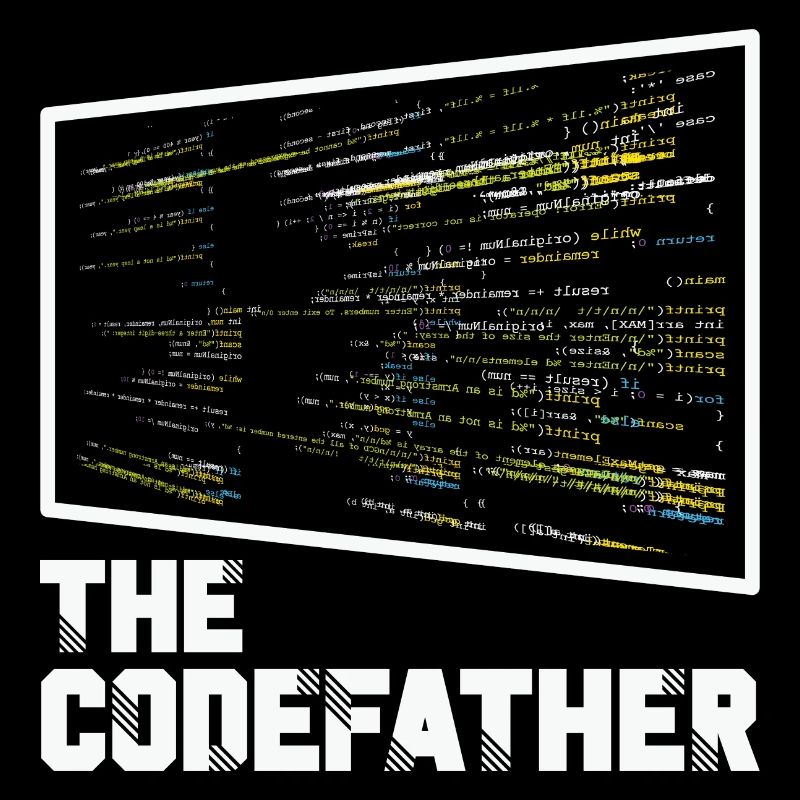 Le Codefather Programmeur Codage Coder Drôle