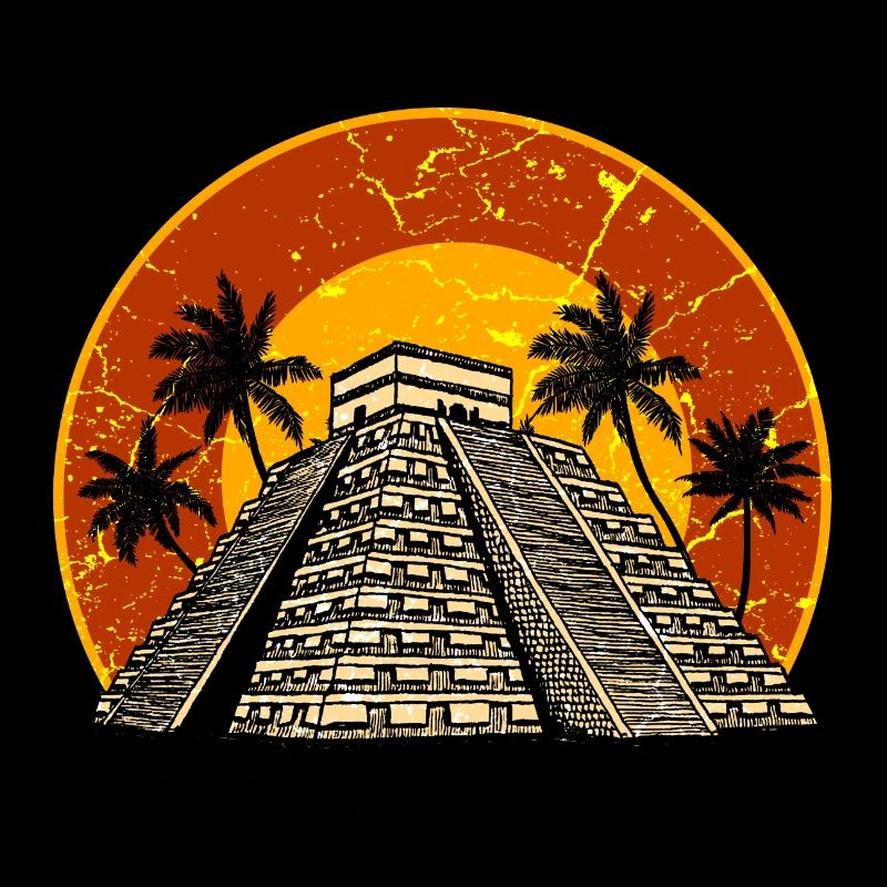 Azteken Maya Pyramide Chichen Itza Mexiko