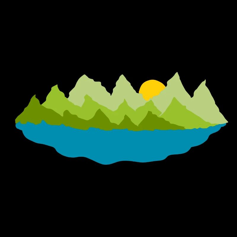Paysage - arbres - lac