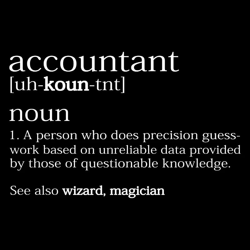 Funny Accountant Description